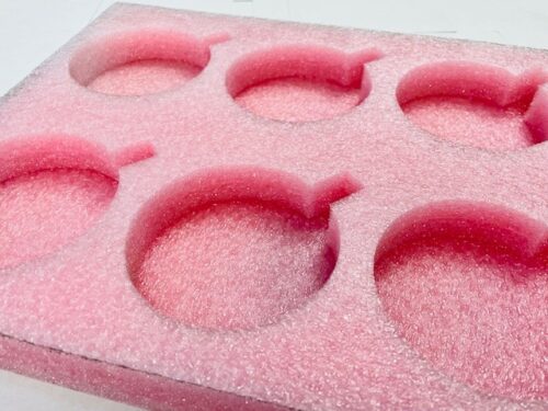Anti-static polyethylene die-cut foam