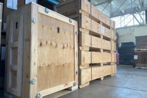 crates and pallets